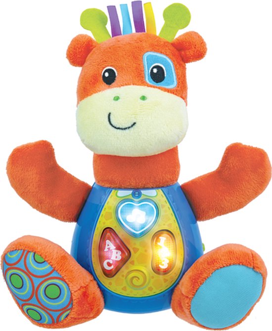 Foto: Winfun sing n learn with me patch de giraffe 3 oplichtende knoppen en gekke geluidseffecten