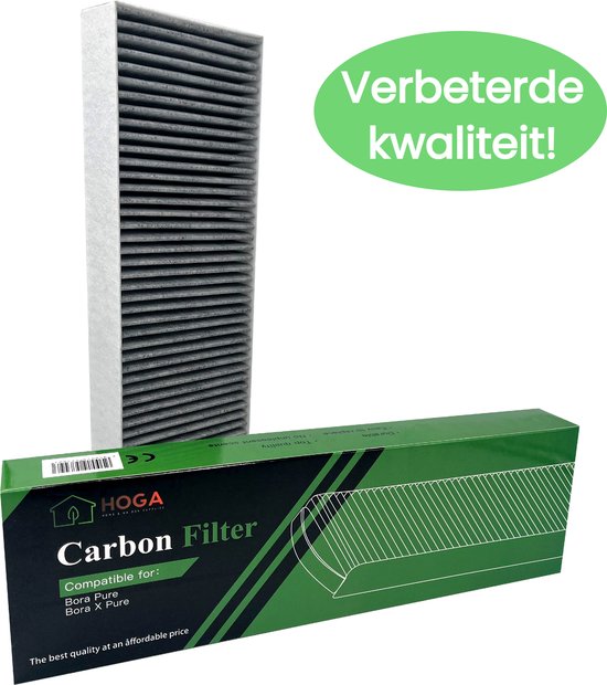 HOGA Koolstoffilter Geschikt Voor BORA Pure Filter PUAKF - Hoogwaardige Actieve Koolstof - Bora Filter X Pure