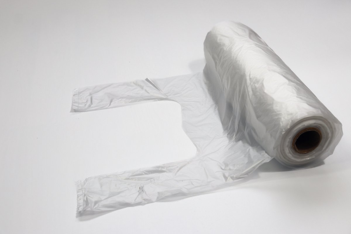 Goedkoopste POSCHED- Fruitzakken van Kunststof-3000 stuks 20 Rollen a 150 zakjes transparant - Knoopzakken op rol- Rolhemd tasjes-23 12x47 cm-- Extra sterk- fruit en groente zakjes met handvat