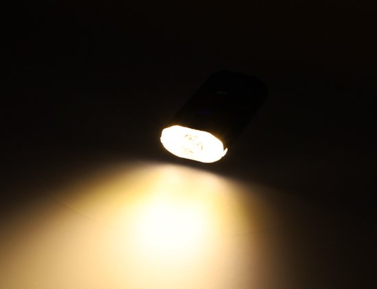 Fietslamp - Fiets verlichting - Voorlicht - Fietslicht - Fietslampje - Met lampenhouder - USB-C oplaadbaar - Verstelbaar - Verschillende standen - Zaklamp - Multifunctioneel - Zwart — afbeelding 5