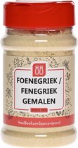 Van Beekum Specerijen - Foenegriek / Fenegriek Gemalen - Strooibus 160 Gram