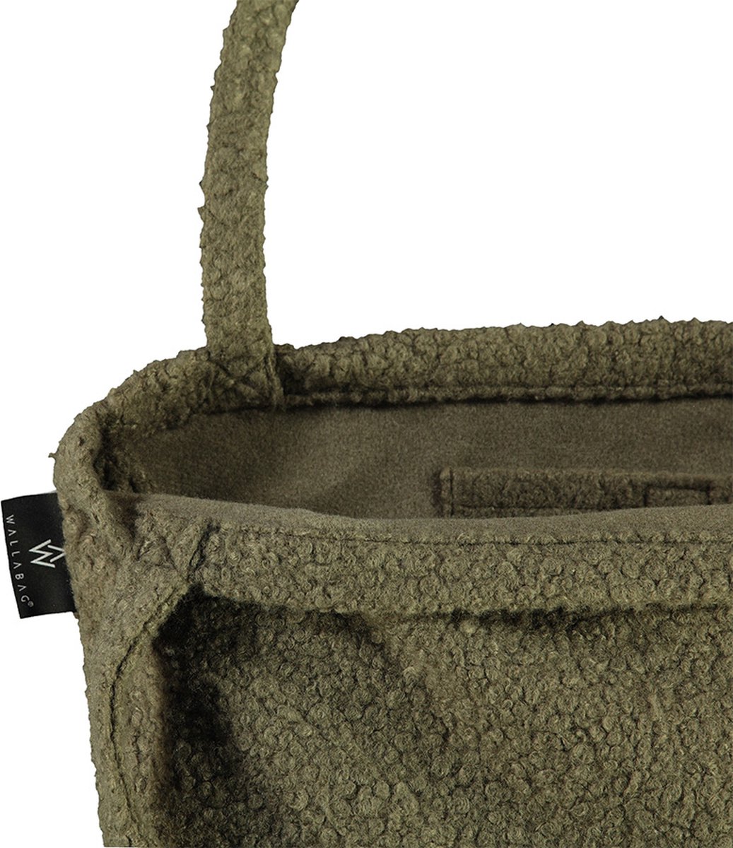 Wallabag - Tote Bag - Luiertas - Shopper - Mom Bag Teddy Taupe – foto 3