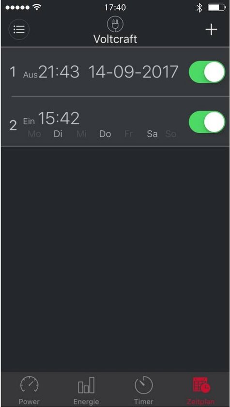 VOLTCRAFT SEM6000 Energiekostenmeter Bluetooth-interface, Gegevensexport, Datalogger, TRMS, Instelbaar stroomtarief, Me
