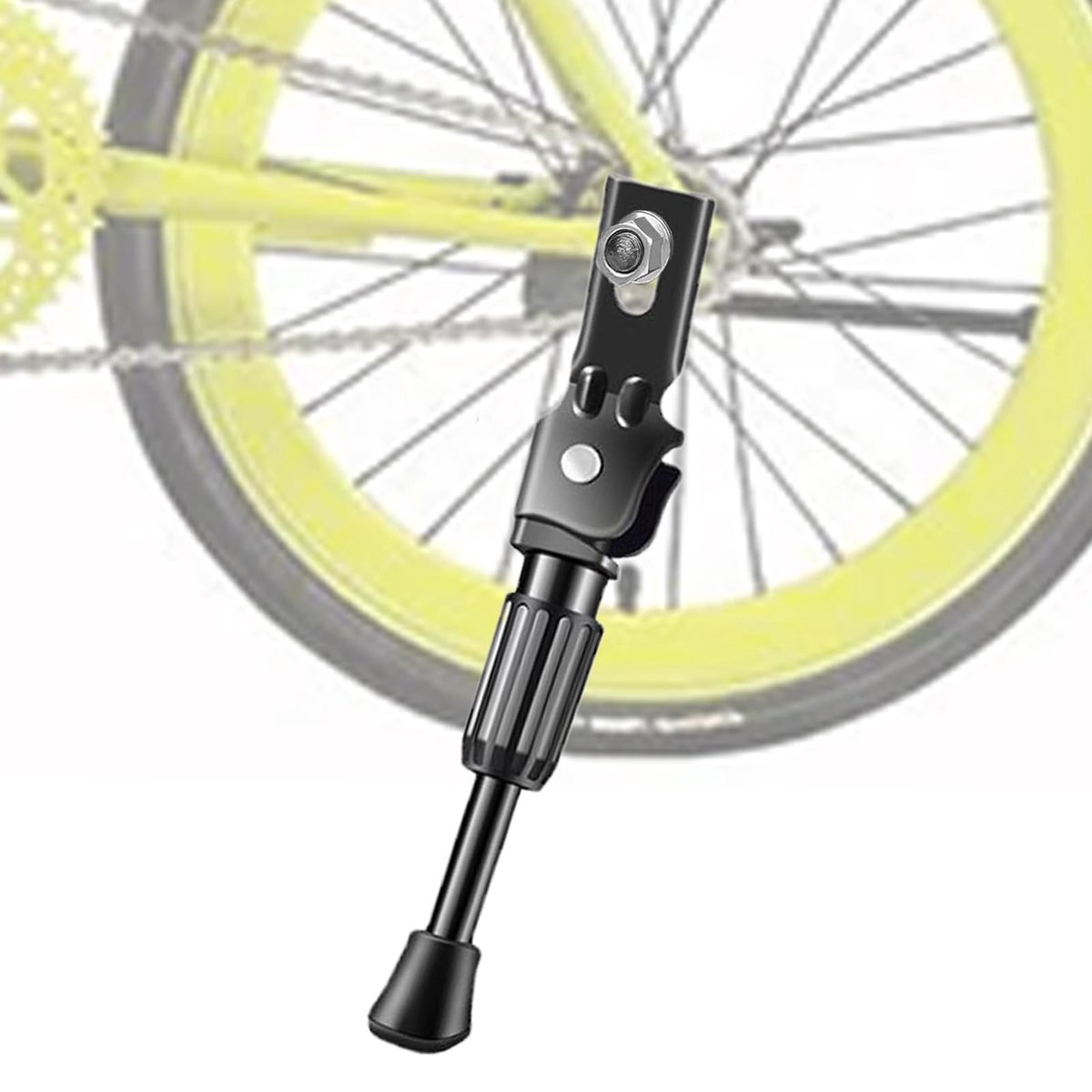 Goodivery ® Fietsstandaard voor Kinderfietsen, Verstelbaar en Eenvoudig te Monteren voor Diverse Wielmaten