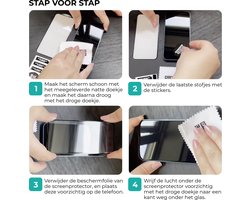 ShieldCase Tempered Glass Privacy Screenprotector geschikt voor Samsung Galaxy S22 Ultra - glazen screen protector - bescherming tegen krassen & stoten