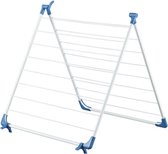 Bol.com Metaltex Cervino Badkuipdroogrek 10 m Drooglengte Wit/Blauw aanbieding