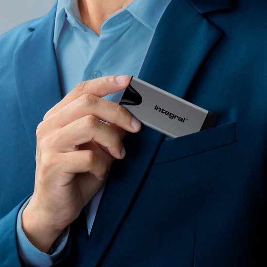 SSD Integral SlimXpress Portable USB-C 1TB van Merkloos — afbeelding 3