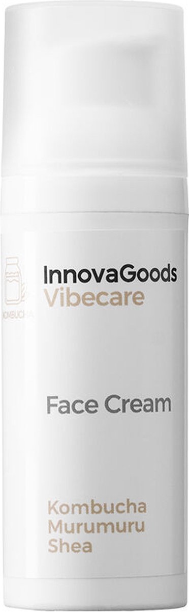 Goedkoopste Hydraterende Gezichtscrème Kombucha Vibecare InnovaGoods 50 ml