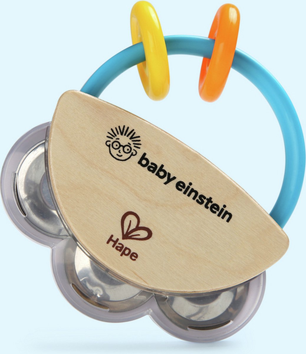 Hape - Baby Einstein - Mini Tamboerijn - vanaf 3 maanden — cadeau in Spellen & Speelgoed - foto 8