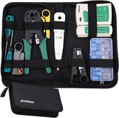 Netwerk Tester Set – RJ45 Krimptang & UTP Kabeltester – 9-delig