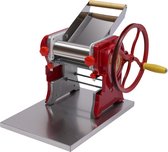 Bol.com Ariqo Pastamachine - Pastamachines - Pastamaker - 2-6mm Dikte - Authentiek Design - Verse Pasta - 28x38x26cm - Bordeaux ... aanbieding