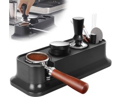 Tamperstation voor Koffie met 4-in-1 Design - perfect voor 51-58 mm Tamper, Antislip en Stabiel