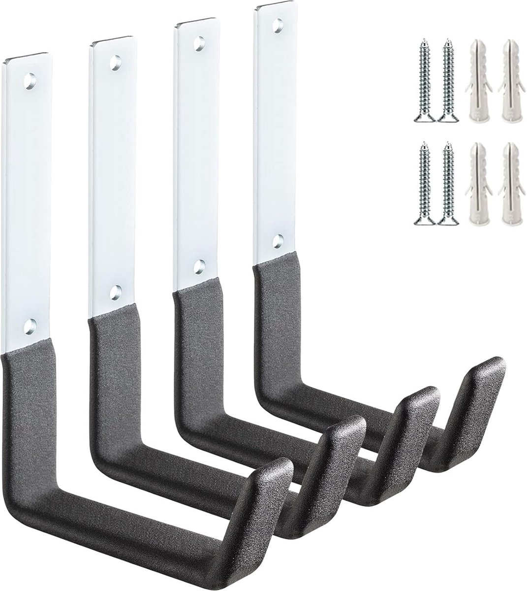 JGS ® Robuuste Wandhaken voor Efficiënte Opslag in Garage en Tuin