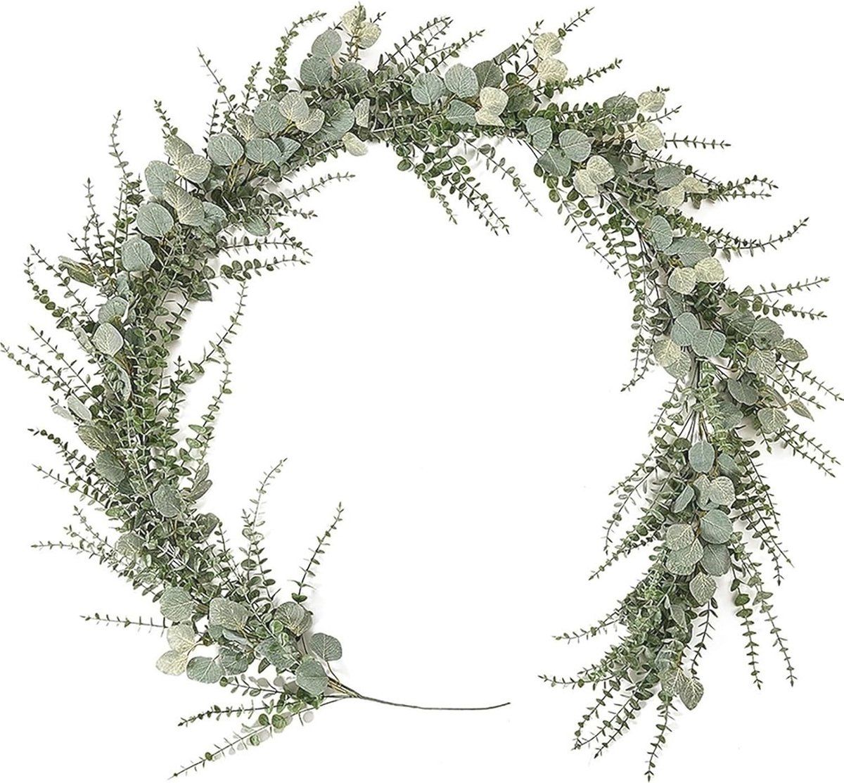 Luxe Kunstmatige Eucalyptus Garlands voor Bruiloft en Thuisdecoratie