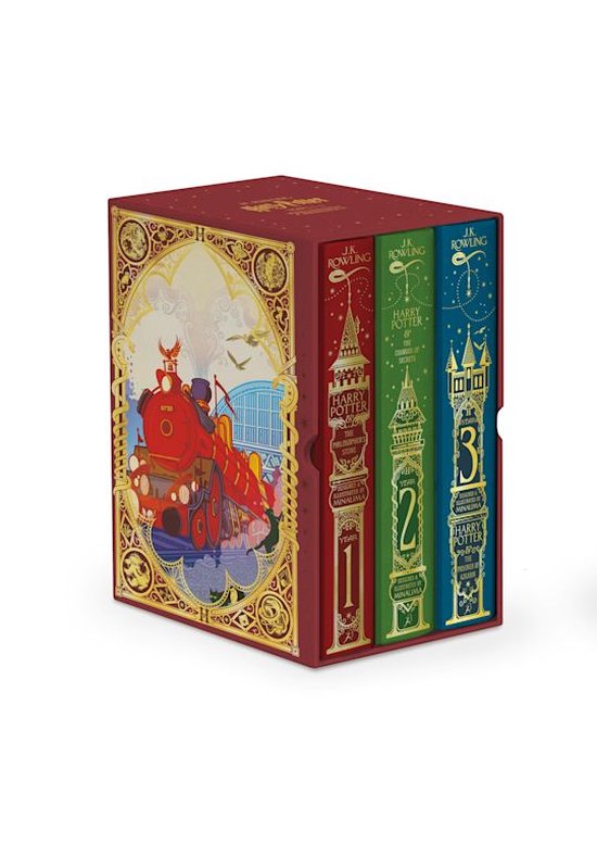 Harry Potter (english) 1 - Harry Potter 1-3 Box Set: MinaLima Edition