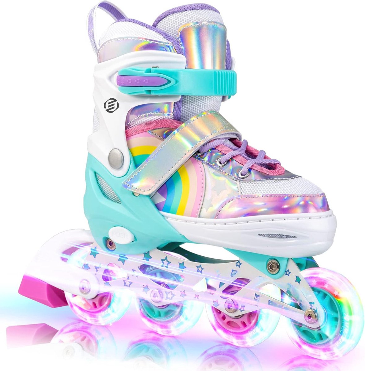 Equivera Rolschaatsen Meisjes Skeelers Meisjes Rolschaatsen Kinderen Cadeautip voor uw kind! Grenate