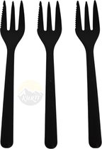 Plastic vorken deluxe herbruikbaar 185mm wit Plastic vorken deluxe herbruikbaar 185mm wit