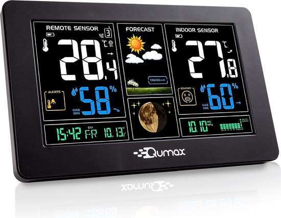 Qumax Hygrometer binnen en buiten