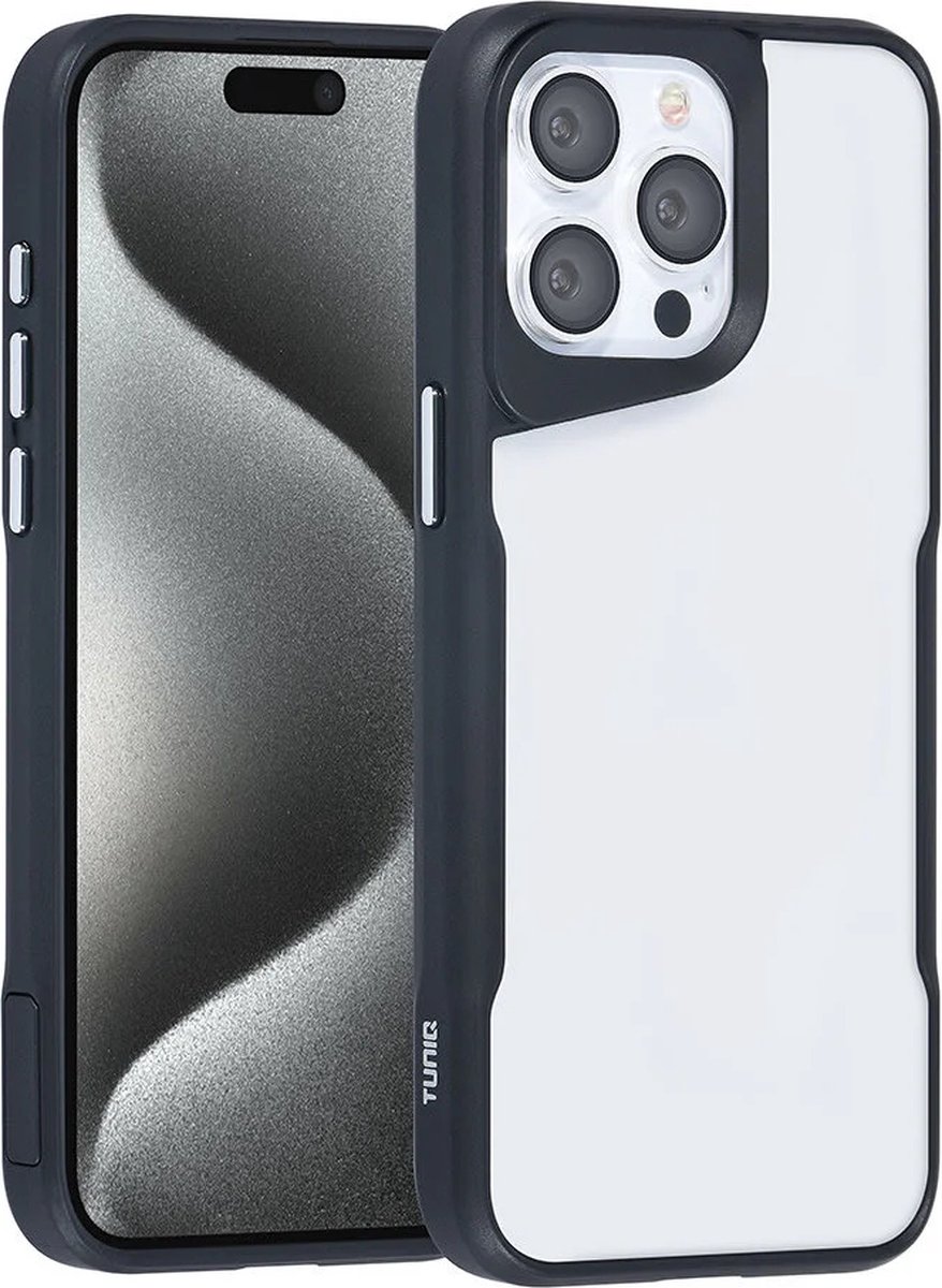 Combat-X Hoesje Geschikt voor: iPhone 15 Pro Max - Backcover - Zwart