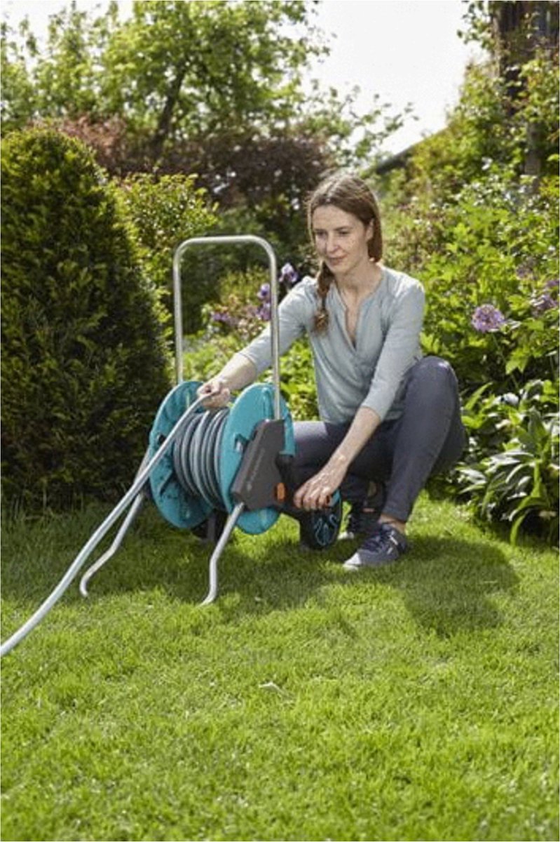 Gardena CleverRoll M CleverRoll Set - Capacité max. 60 m