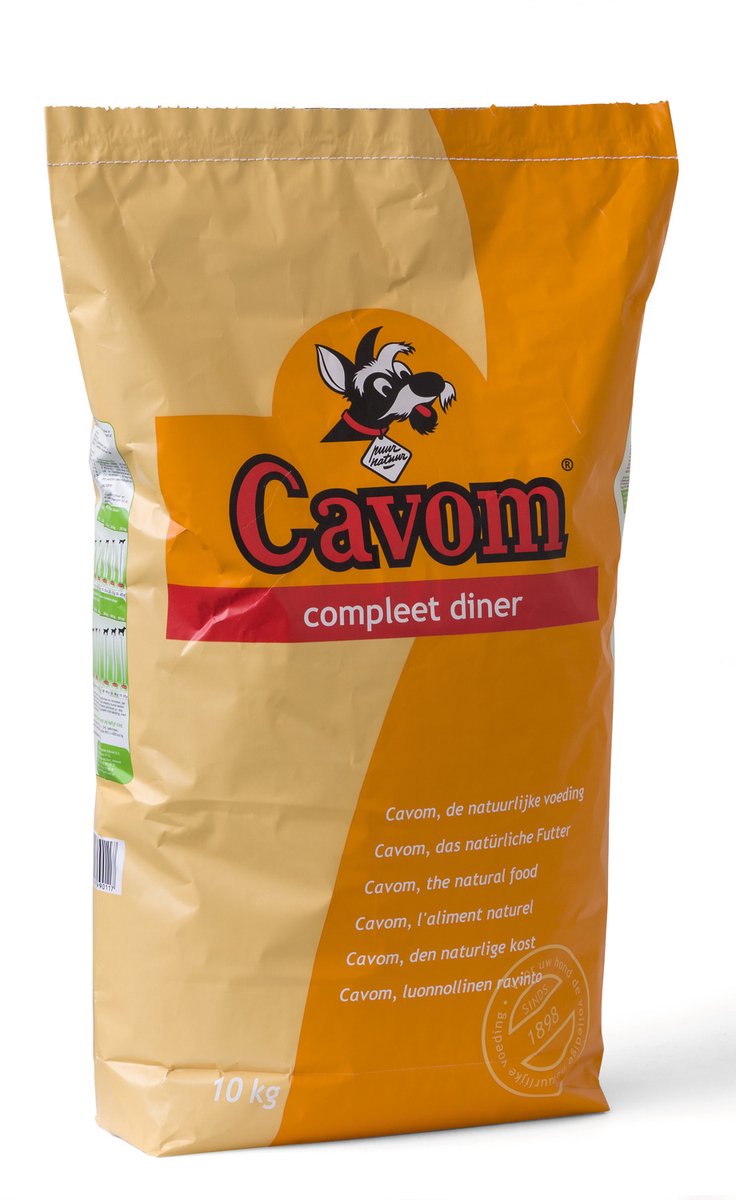 Cavom Compleet Diner Hondenvoer - 10 kg