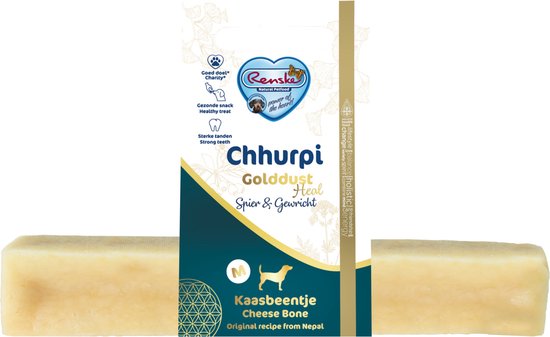 Renske Chhurpi Golddust Heal - Spier En Gewricht M - Hondensnacks - 155 g