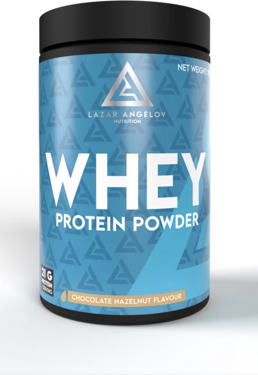 Goedkoopste Lazar Angelov Whey protein powder Chocolate-hazelnut – 908g