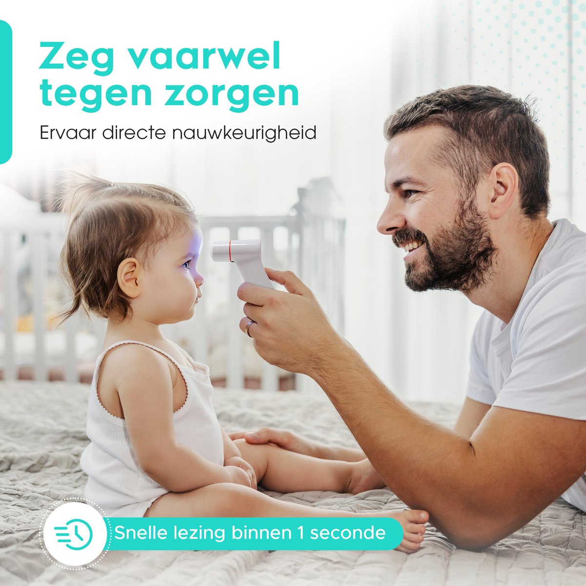 BabySure® IRT1603 – Thermometer - Oorthermometer - Koortsthermometer - Infrarood - Voor Volwassenen, Kinderen en Baby's — cadeau in Cadeau-ideeën - foto 7