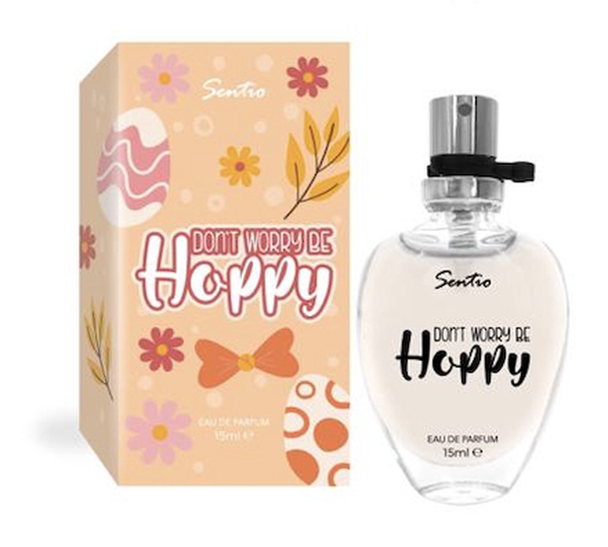 Goedkoopste Sentio miniparfum cadeau idee tekst for women - Don't Worry Be Happy - Eau de parfum - 15ml