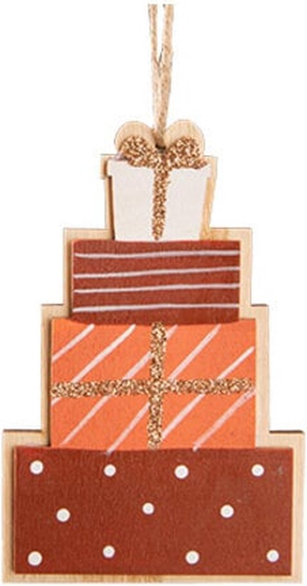 Hanger cadeautjes - 6,5x1H30cm - hout