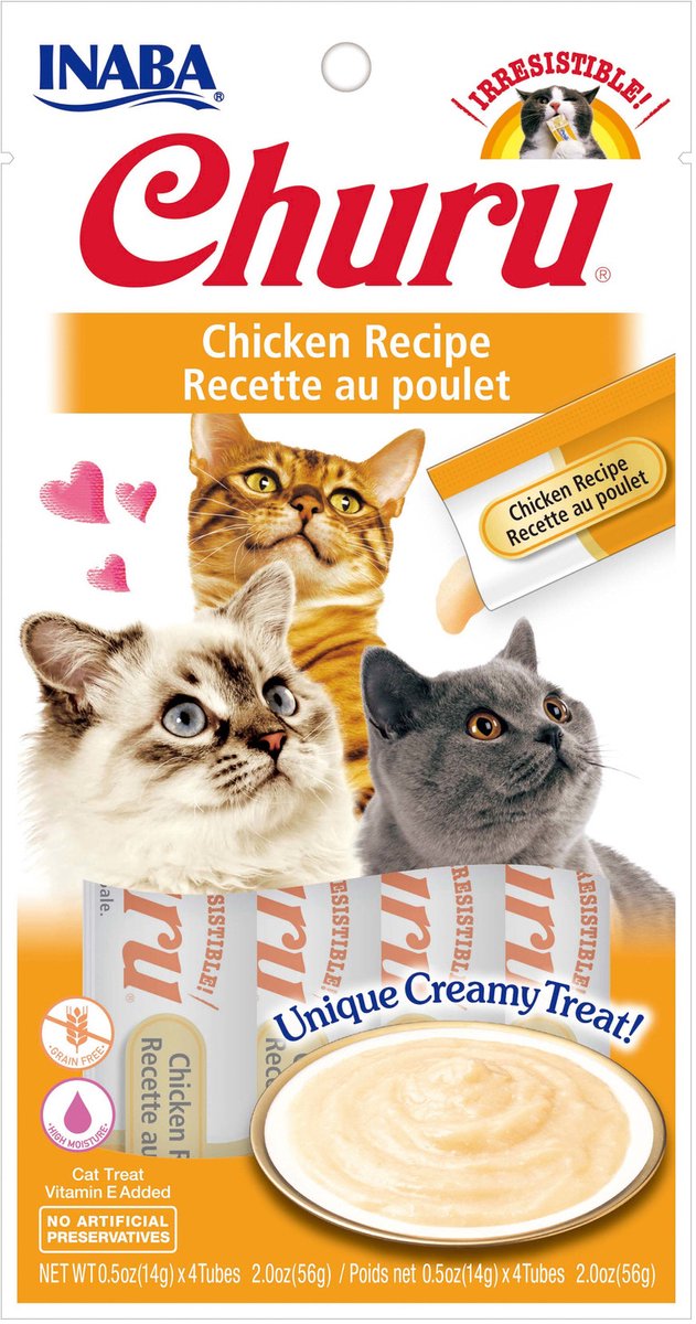 Inaba Ciao Churu met kip kattensnack 12 x 14 g