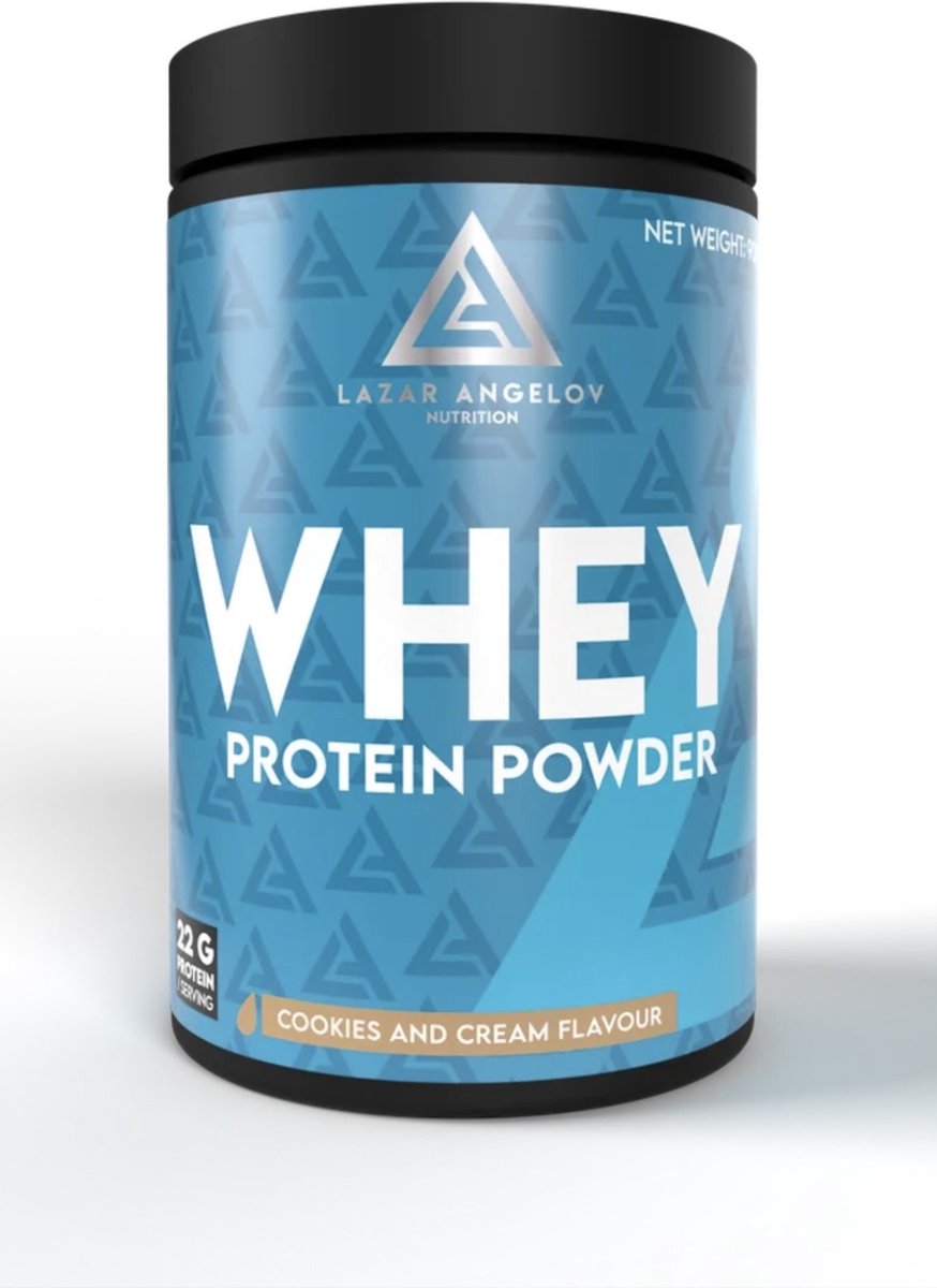 Goedkoopste Lazar Angelov Whey protein powder Cookies & cream – 908g