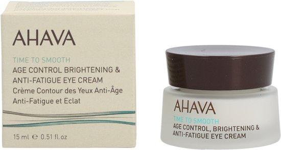 AHAVA Verhelderende Oogcrème - Vermindert Donkere Kringen & Wallen | Verfrissende Hydratatie | Anti-Rimpel & Anti-Aging | Moisturizer voor een Droge Huid - 15ml