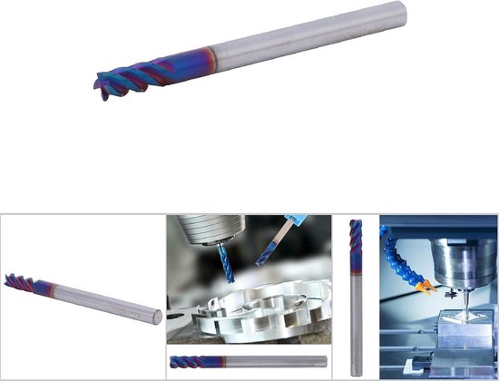 10 STKS Wolfraamcarbide End Mill Graveren Bits Cutter Set 0,5 mm tot 1 10 STKS Wolfraamcarbide End Mill Graveren Bits Cutter Set 0,5 mm tot 1
