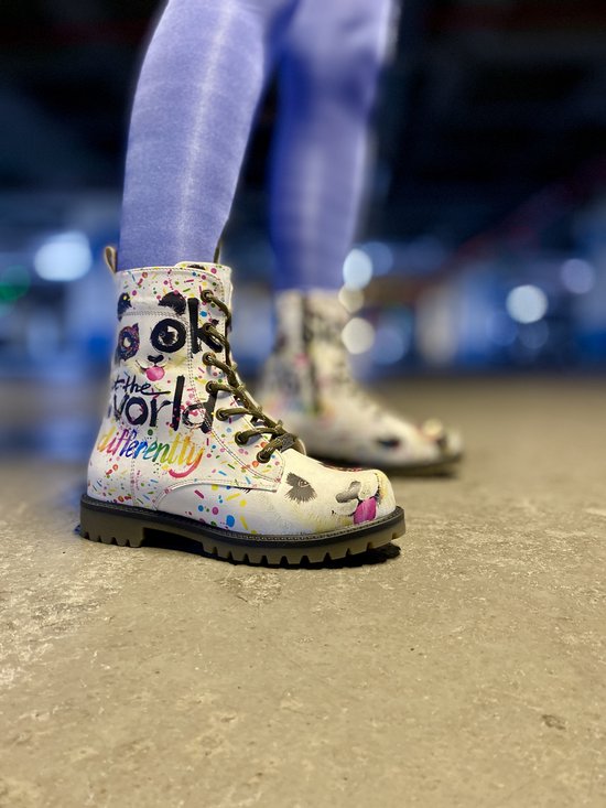 GOBY - Look At The World Differently - Bottines - Bottes femme - Bottes femmes - Haute qualité - Fait main - Taille 42