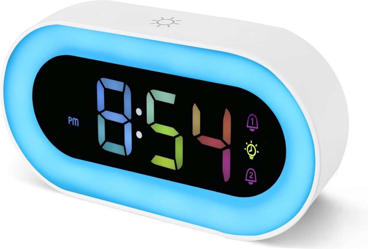 ApexArte® Slaaptrainer Kinderen - Kinderwekker - Slaapwekker - Digitale wekker