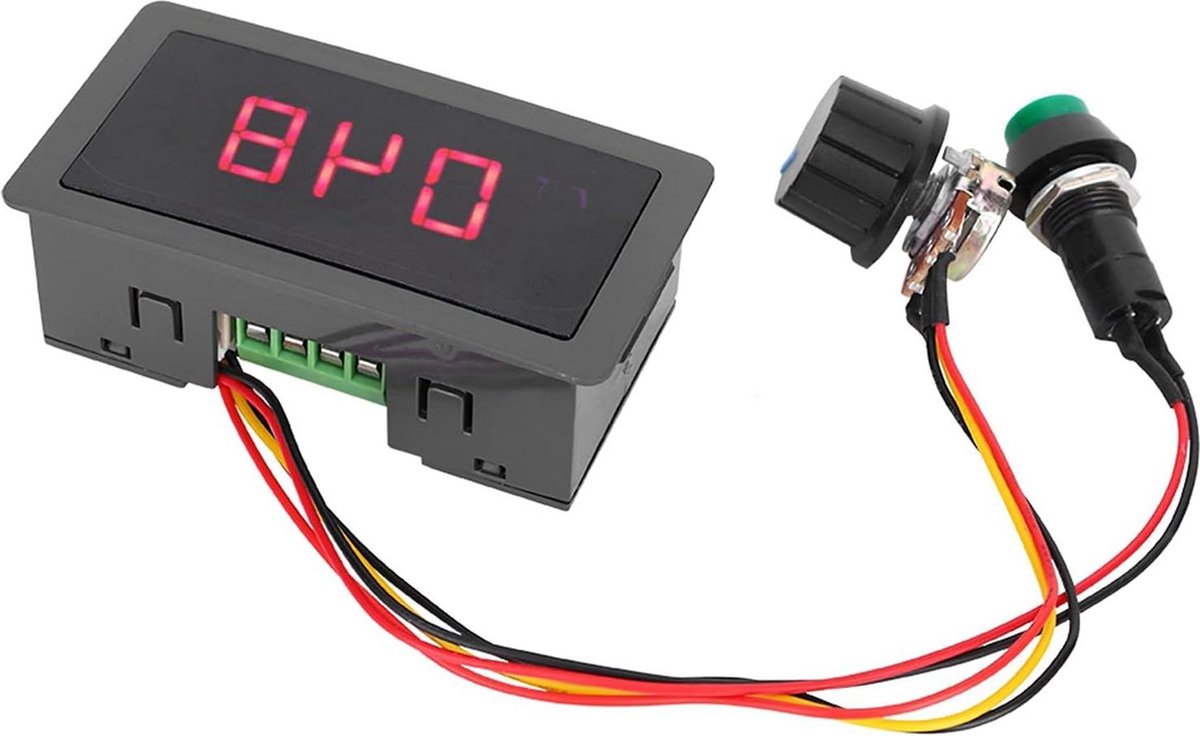 Motorsnelheidsregelaar CCM5D PWM Traploze Snelheidsregelaar - 6V 12V 24V Digitale Display Verstelbare Stuurregelaar - Universeel Voltage .