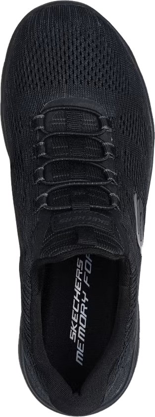 Skechers Summits - Baskets femme Fun Flair - Zwart - Confort Extra - Mousse à mémoire de forme - Taille 37
