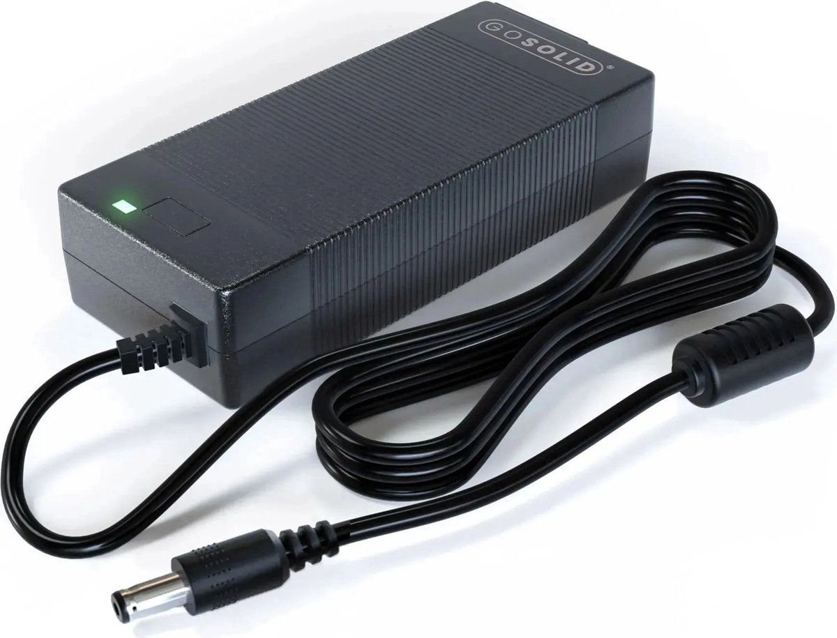 GO SOLID! ® Oplader geschikt voor E-twow booster GT 2020 SE elektrische step