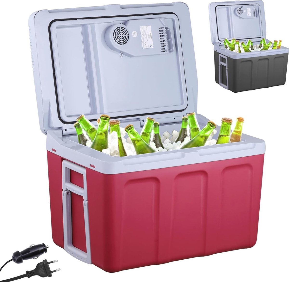 40L Elektrische Koelbox - Koeling & Verwarming voor Auto en Camping - Energiebesparend met Eco-Modus