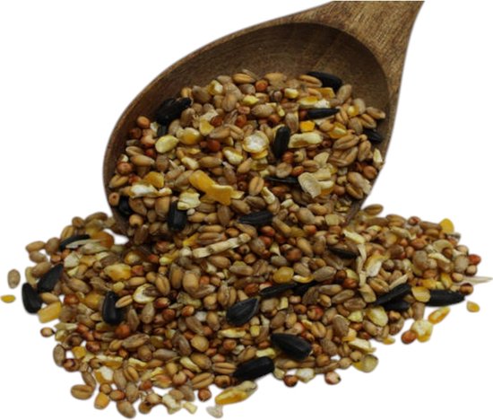 Strooivoer 20 kg, vogelvoer voor buiten vogels, 4 seizoenen, premium