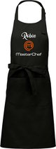my present - tablier de cuisine de luxe - Masterchef - noir