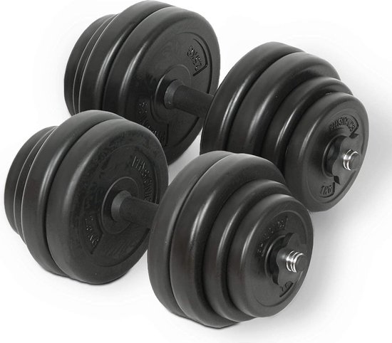 Gietijzeren Dumbbell Set 2 x 15kg - Fitness Seller