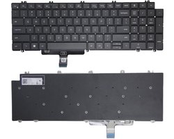 Notebook Toetsenbord geschikt voor o.a. Dell Latitude 5520 / 5530 / Precision 3560 Series - P/N: 0N7N16