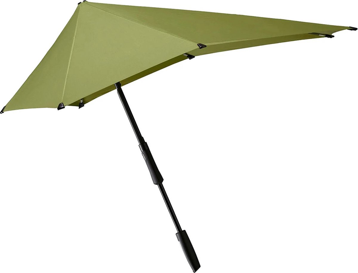 Senz Large Stick Storm Umbrella fren green