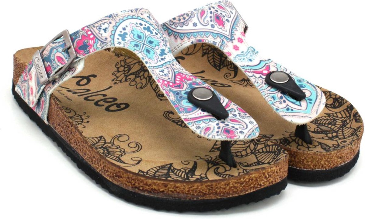 GOBY Mandala Sandalen Slippers Hoge kwaliteit Handmade