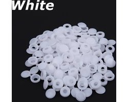 MGM Trading - Value Pack 100 Stks Plastic Schroef Vouw Snap Beschermende Cap Knop Noten Cover Exterieur Decor