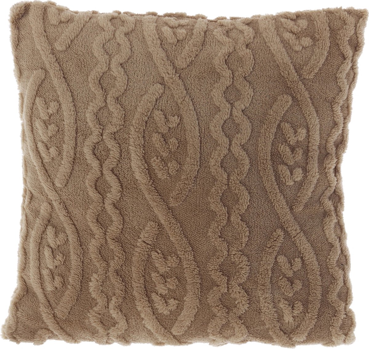 Unique Living Sierkussen Pleun Taupe -45x45cm