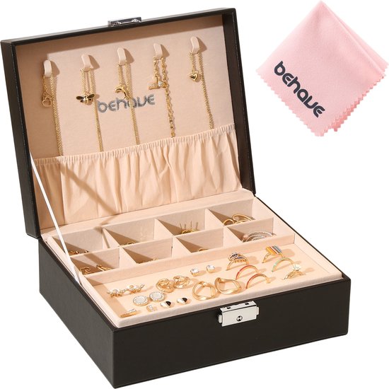 Behave Luxe Sieradendoos - Zwart