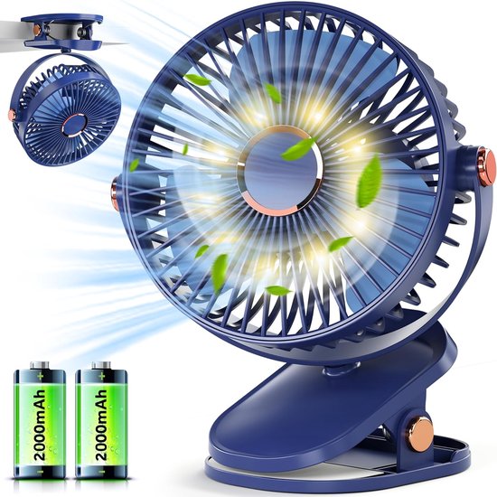 Tafelventilator USB met statief, zwenkfunctie, instelbare luchtstroom, stil en draagbaar voor bureau en kantoor